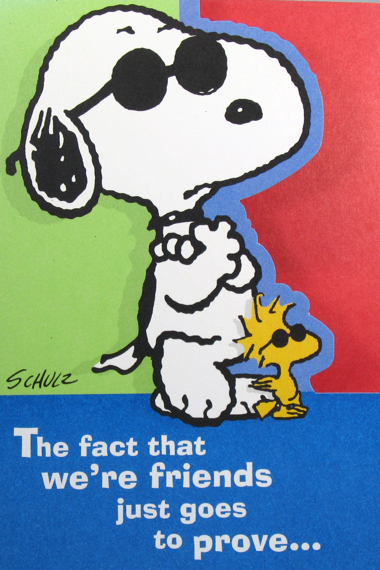 Snoopy Joe Cool Birthday Card